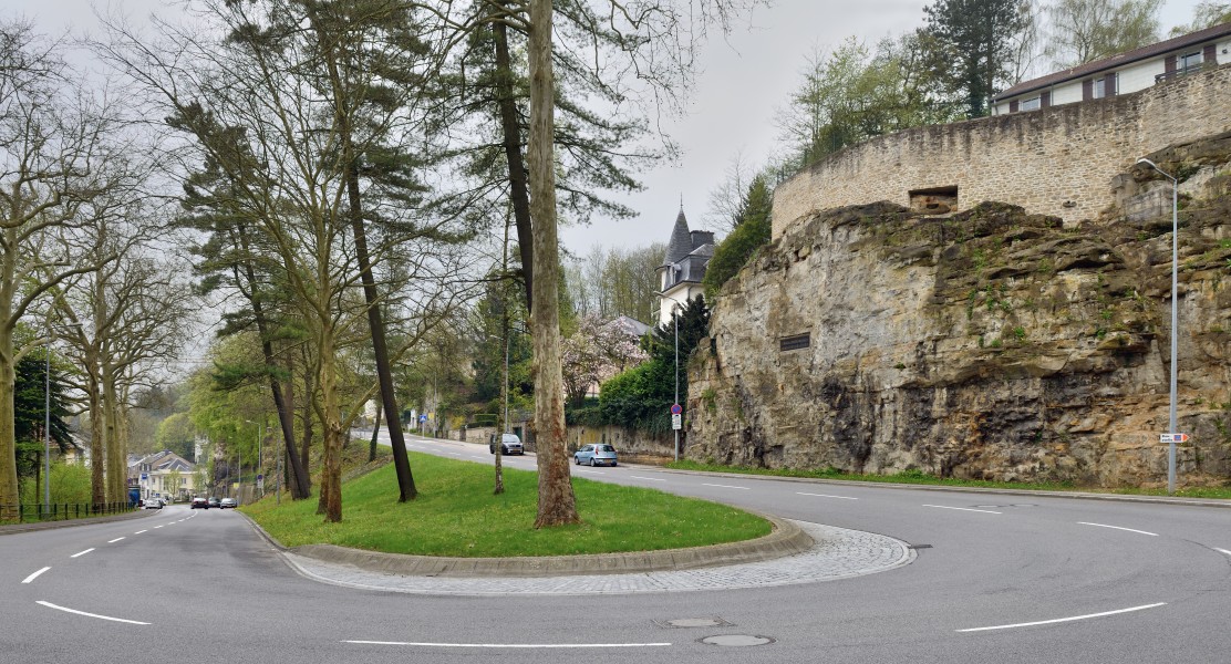 Luxembourg City rue des Glacis