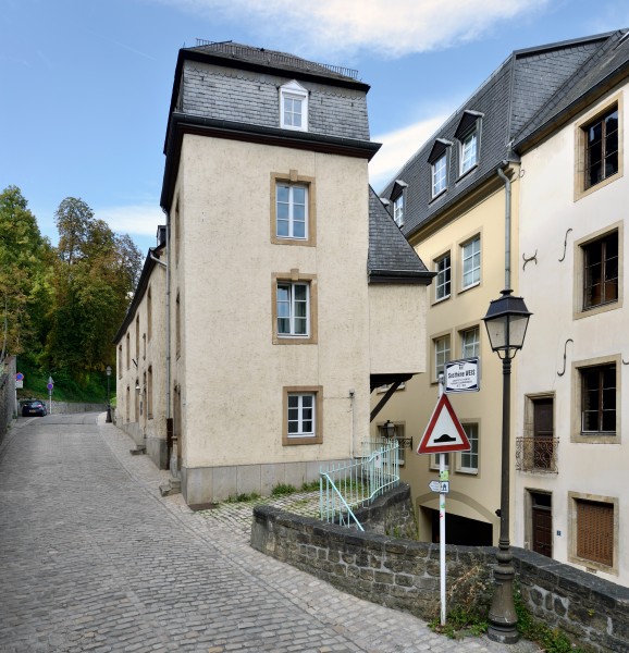 Luxembourg Grund rue S Weis maison van der Vekene 2012