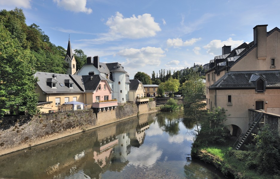 Luxembourg Pfaffenthal Alzette Béinchen 01