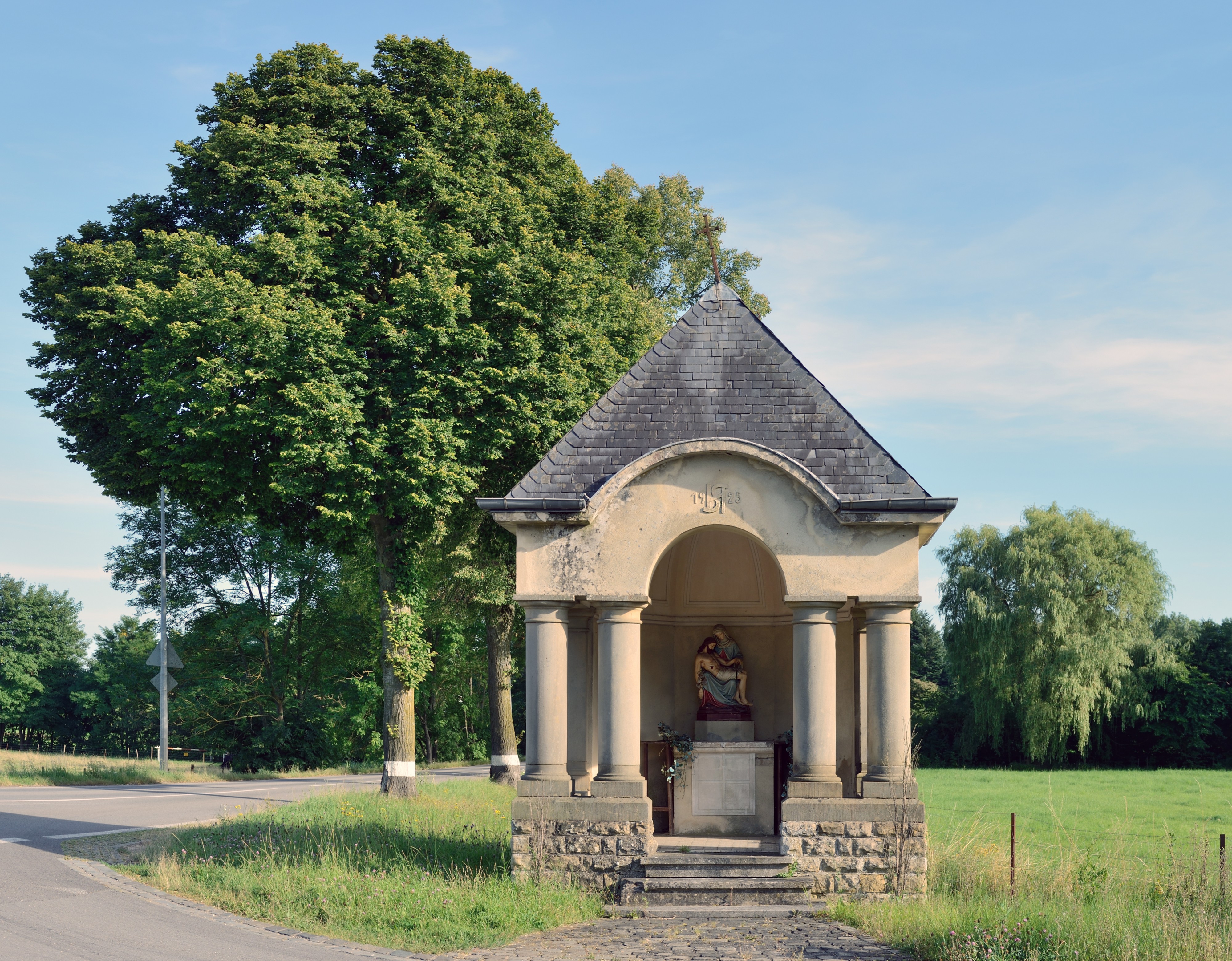 Luxemb Beidweiler chapel 1925