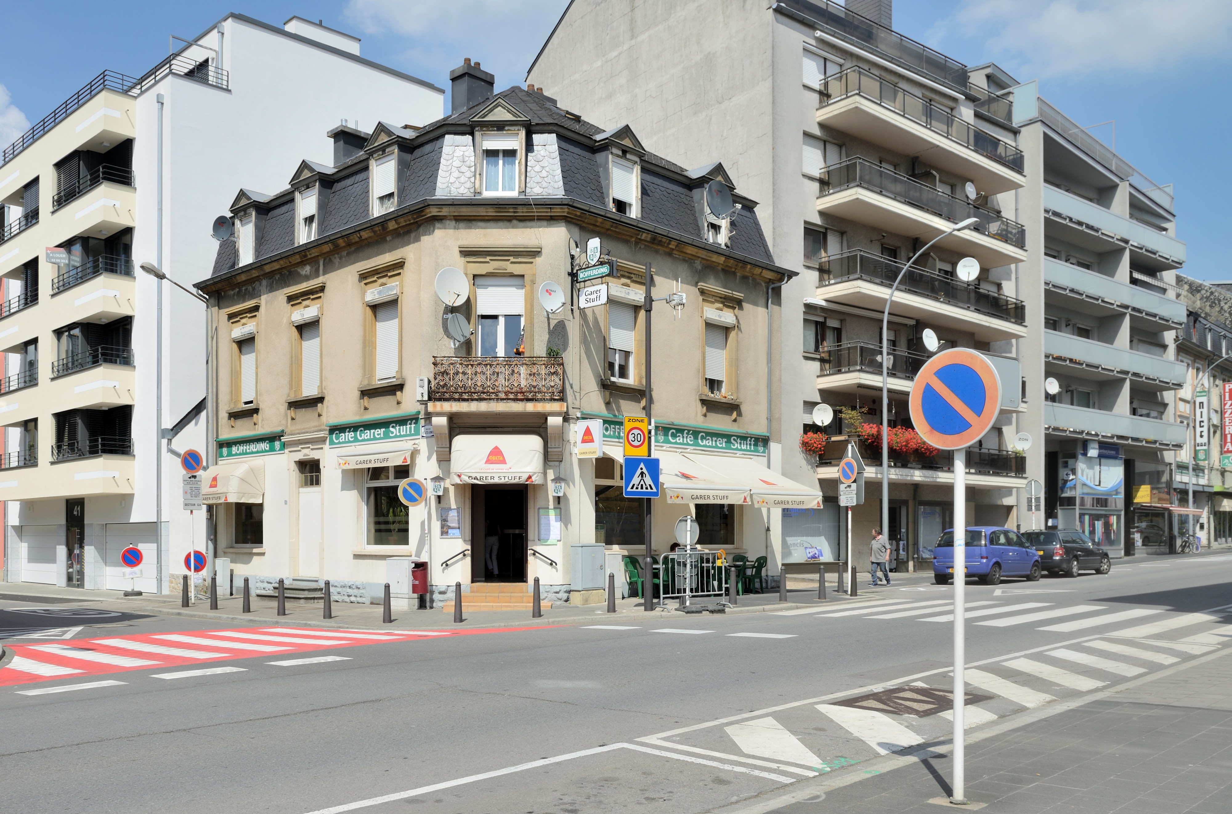 Luxembourg-ville Garer Stuff rue de Strasbourg