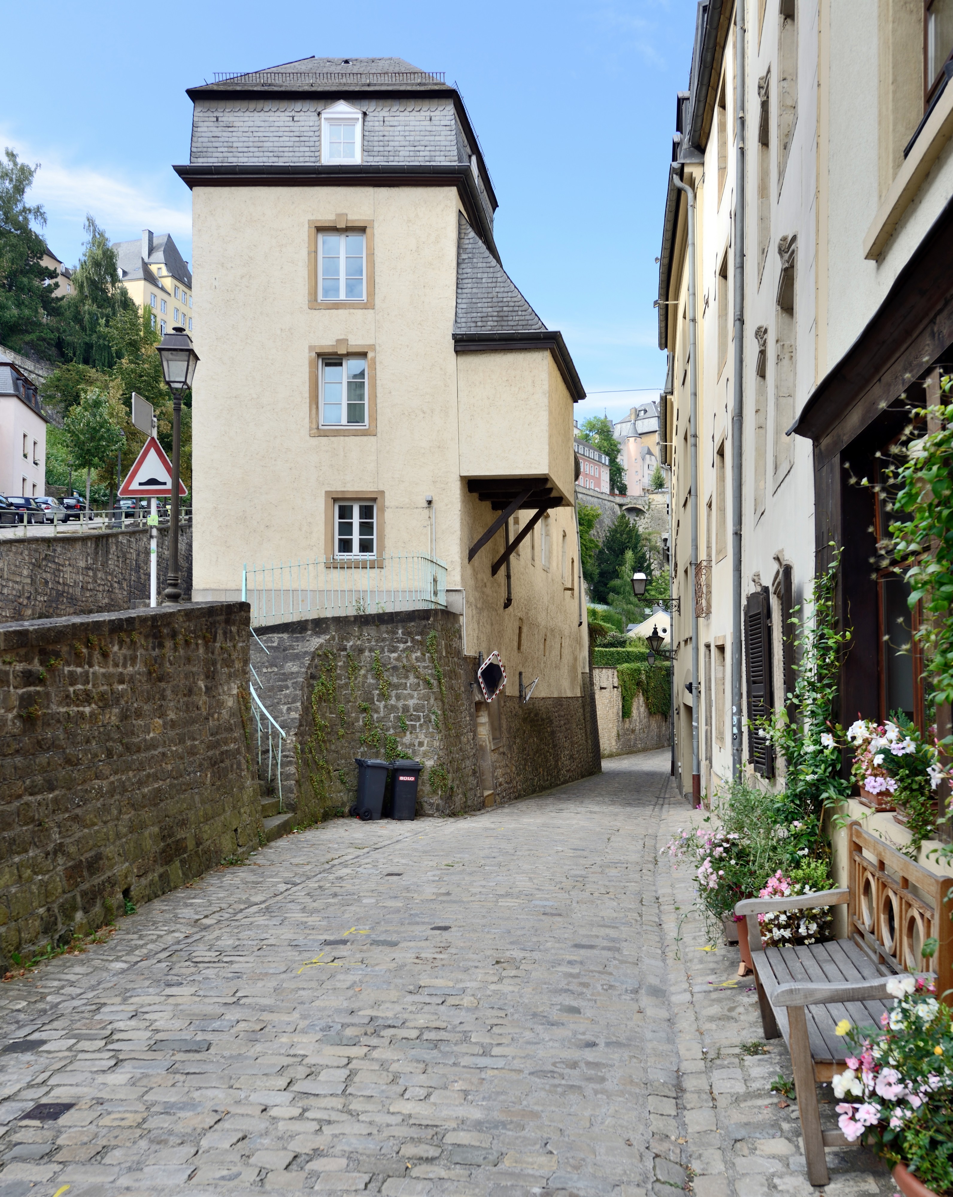 Luxembourg Grund rue Plaetis maison van der Vekene 2012