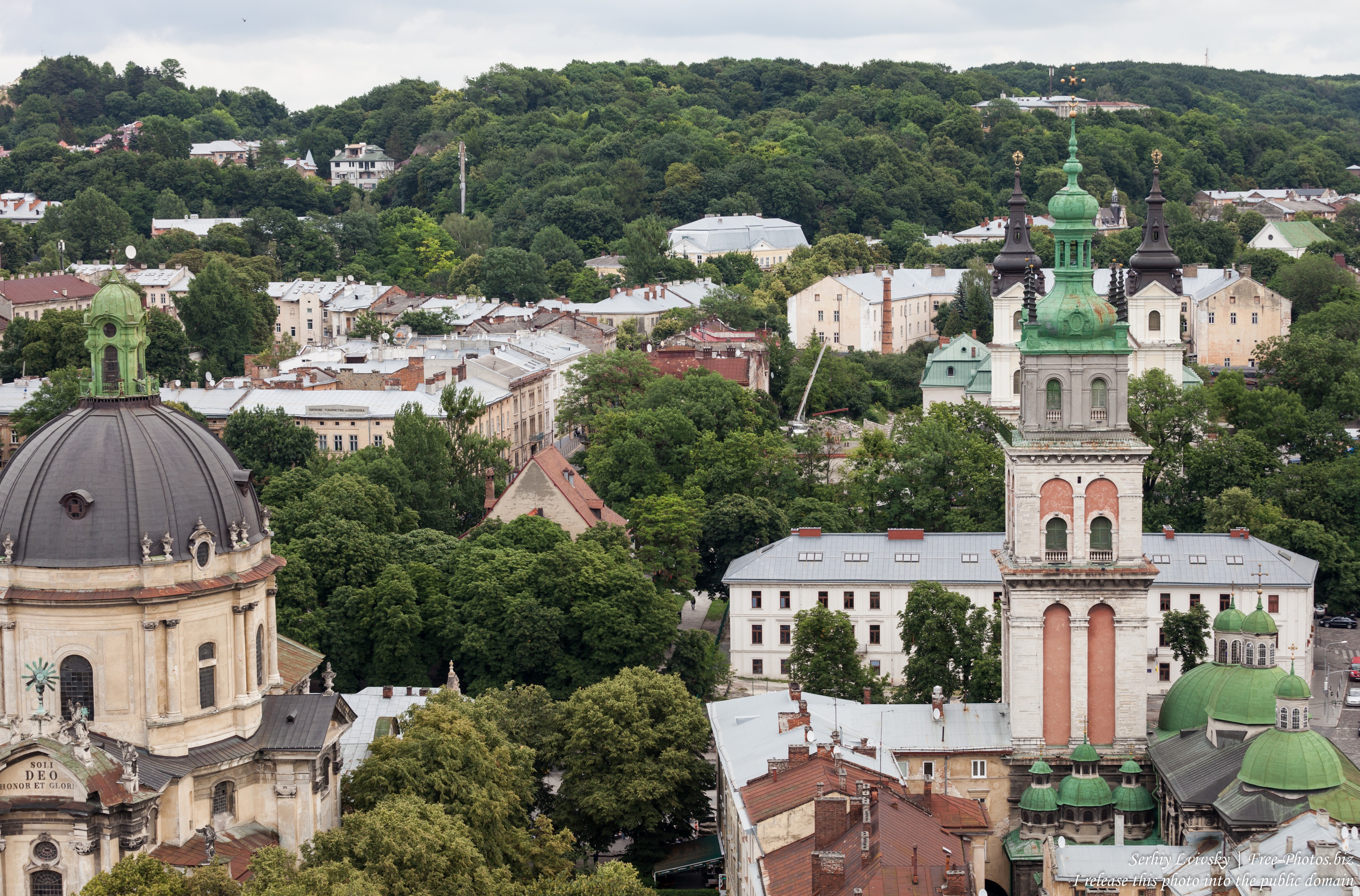 Lviv city in Ukraine photographed in June 2016, picture 6