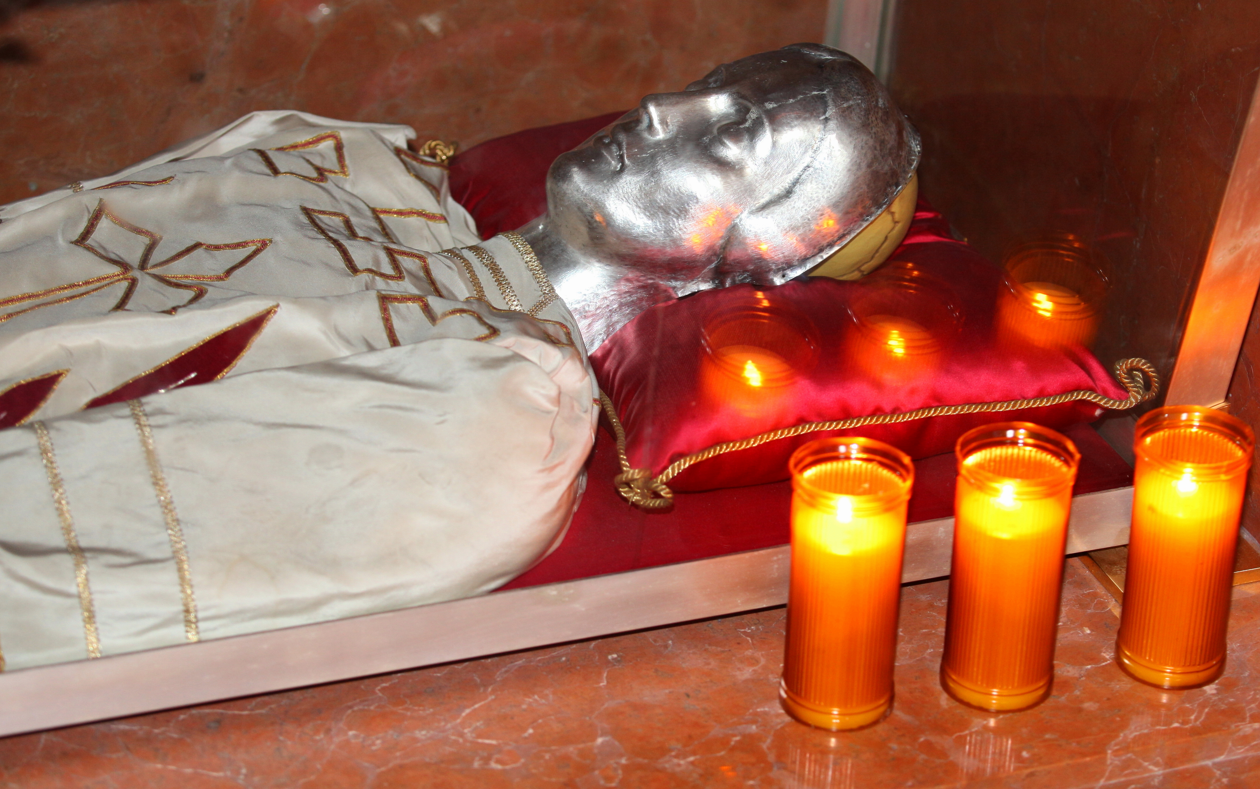 relics of a saint in a church in Milan, Italy, European Union, August 2013, picture 18