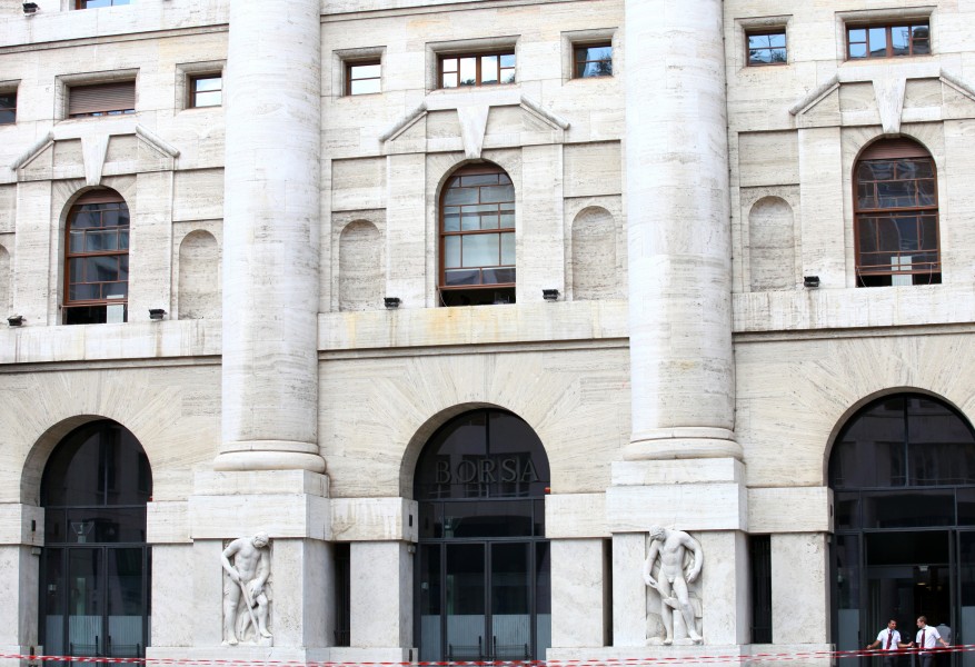 Borsa Italiana - Italian Stock Exchange in Milan, Italy, European Union, August 2013, picture 52