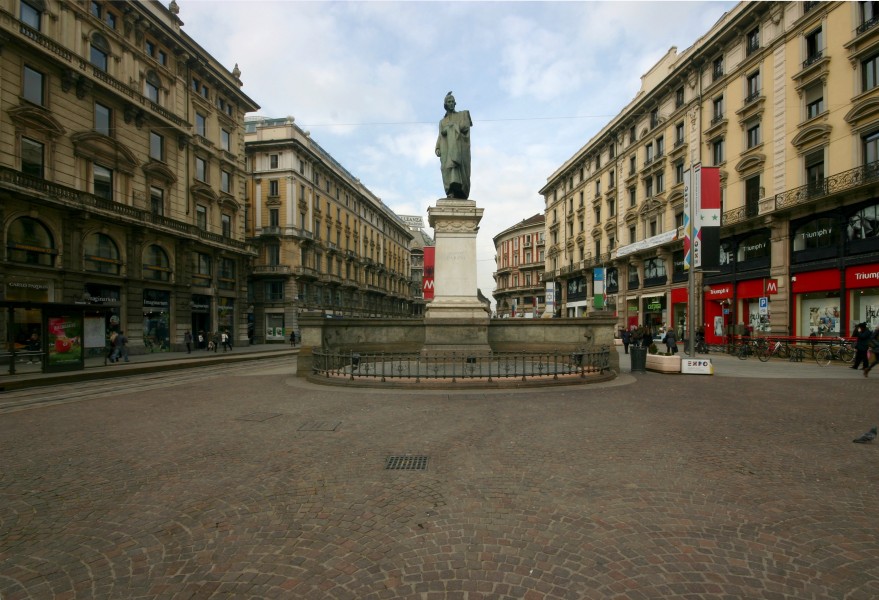 Monument to Giuseppe Parini - Milan 2014