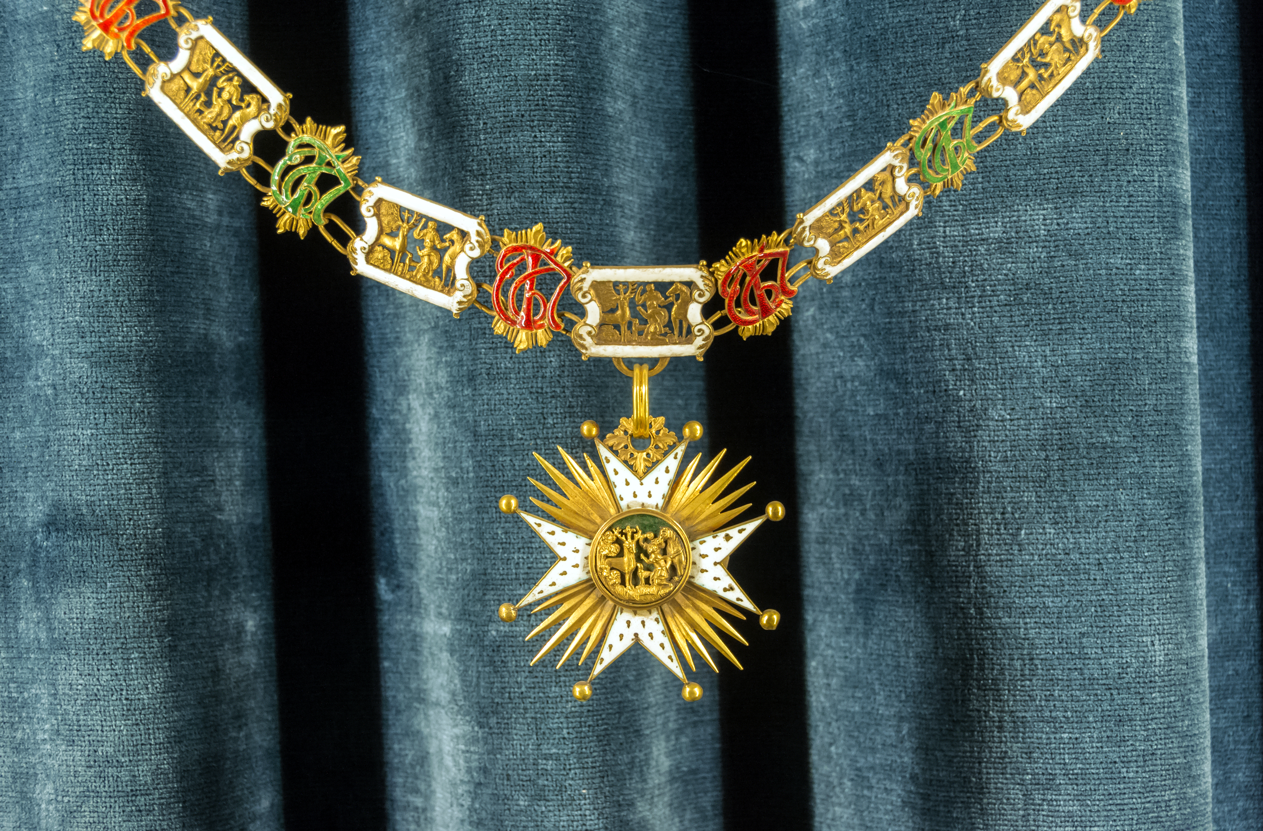 Ordre de Saint-Hubert Grand Collier Schatzkammer Munich