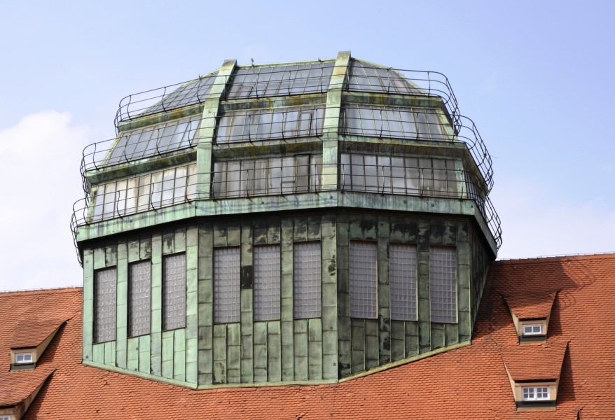 Glaskuppel des Hauptzollamts München