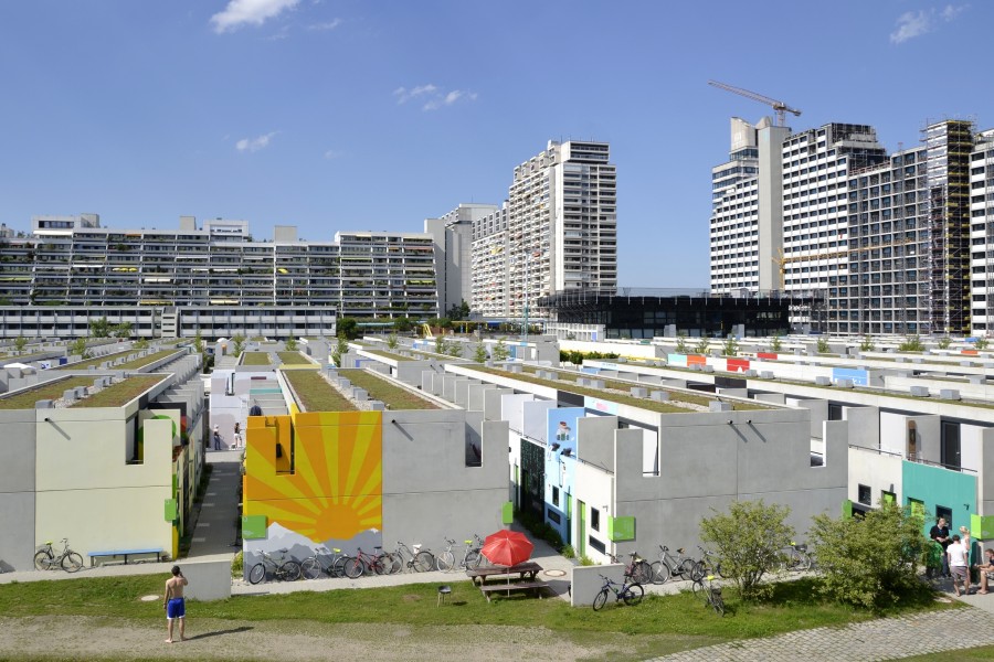 Olympic Village in Munich in June 2012