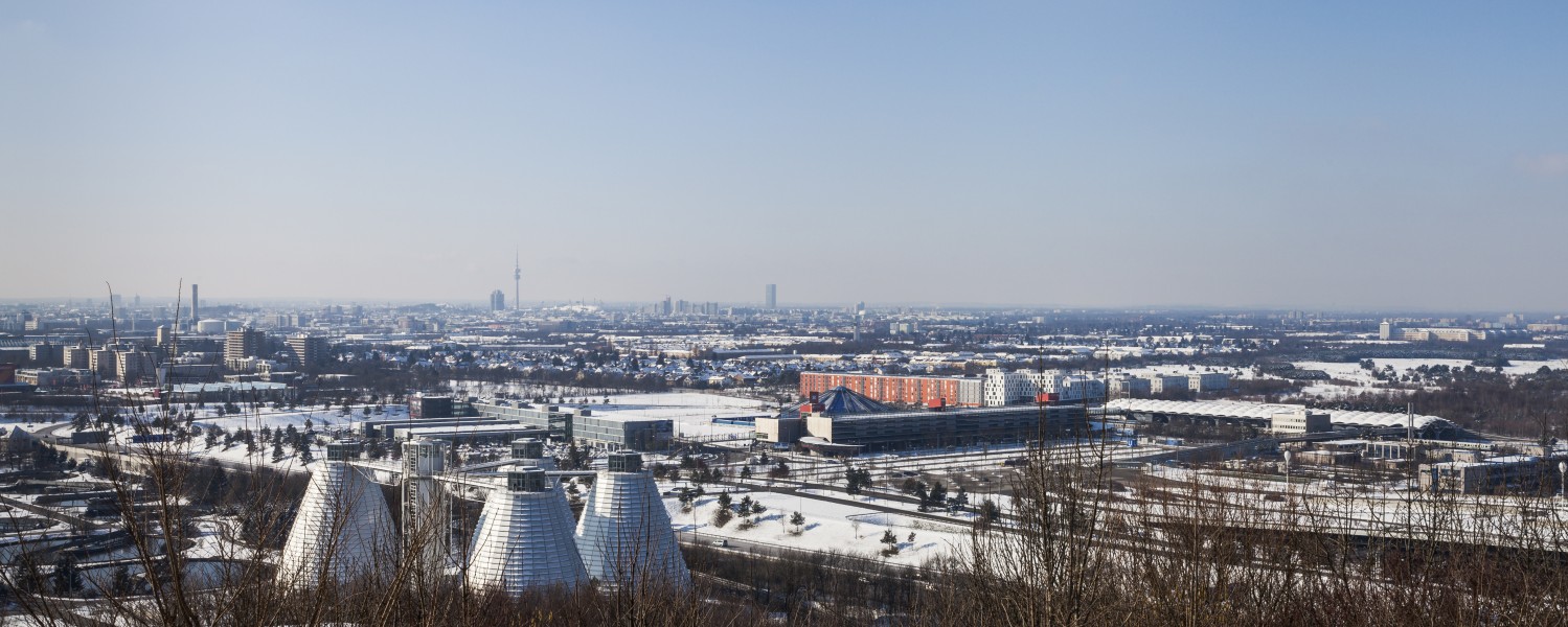 Vista de Múnich desde Fröttmaning, Alemania, 2013-02-11, DD 01