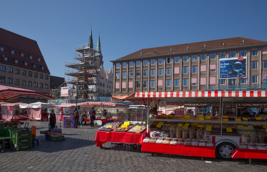Nuremberg, Hauptmarkt and Frauenkirche 4643