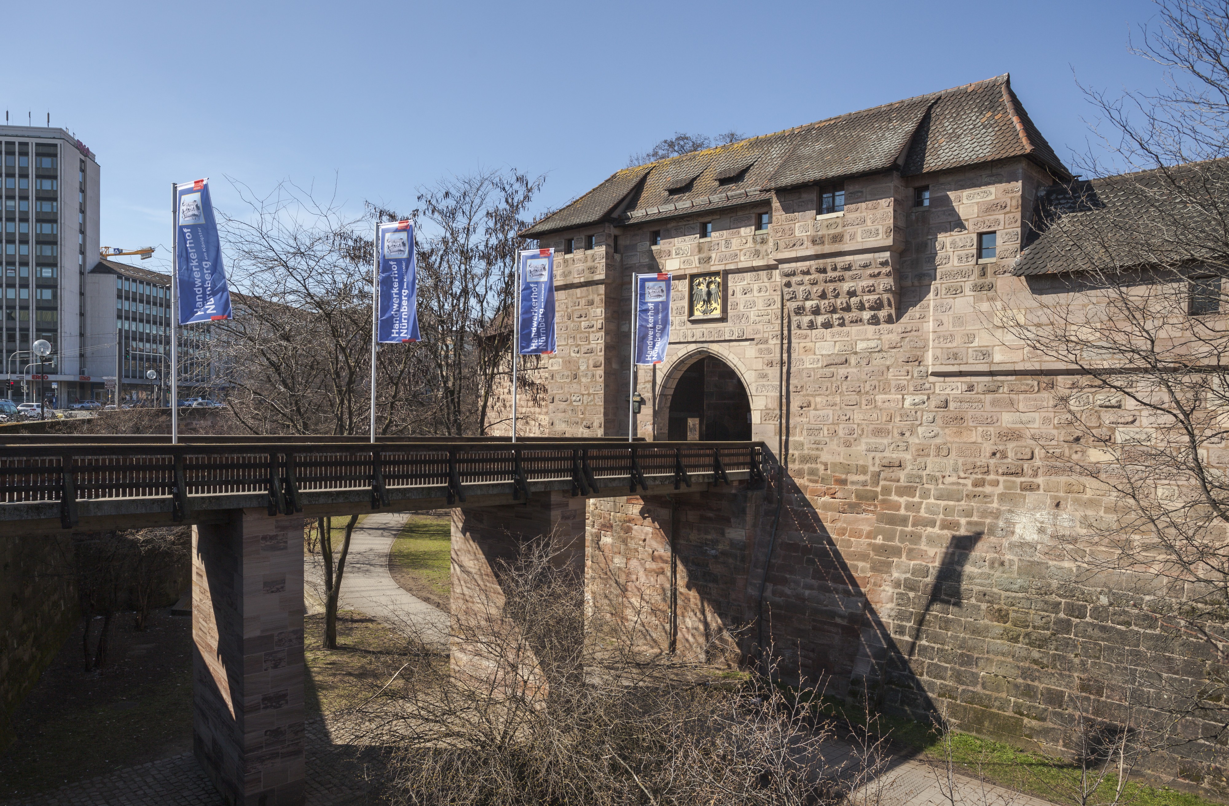 Murallas de la ciudad, Núremberg, Alemania, 2013-03-16, DD 10