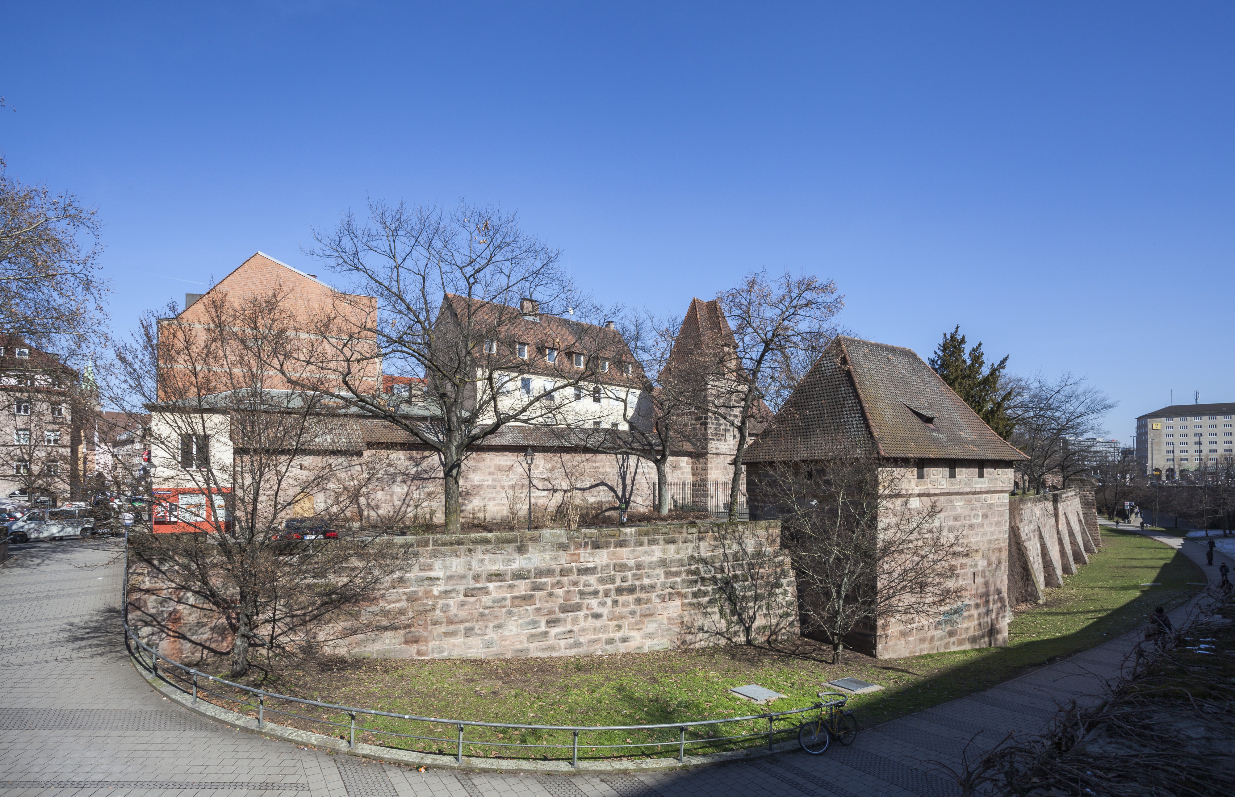 Murallas de la ciudad, Núremberg, Alemania, 2013-03-16, DD 14