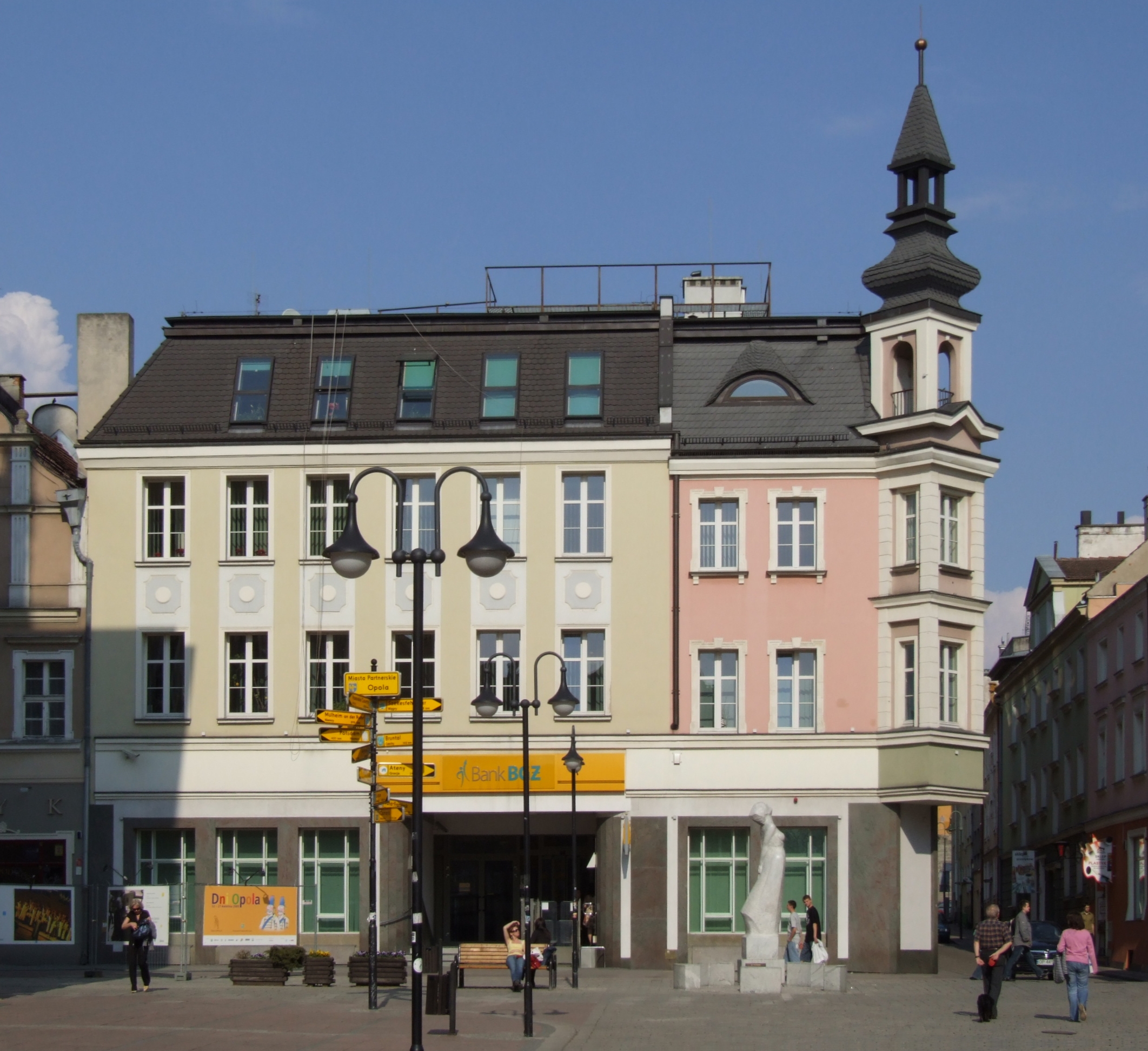 House in Oppeln, market square