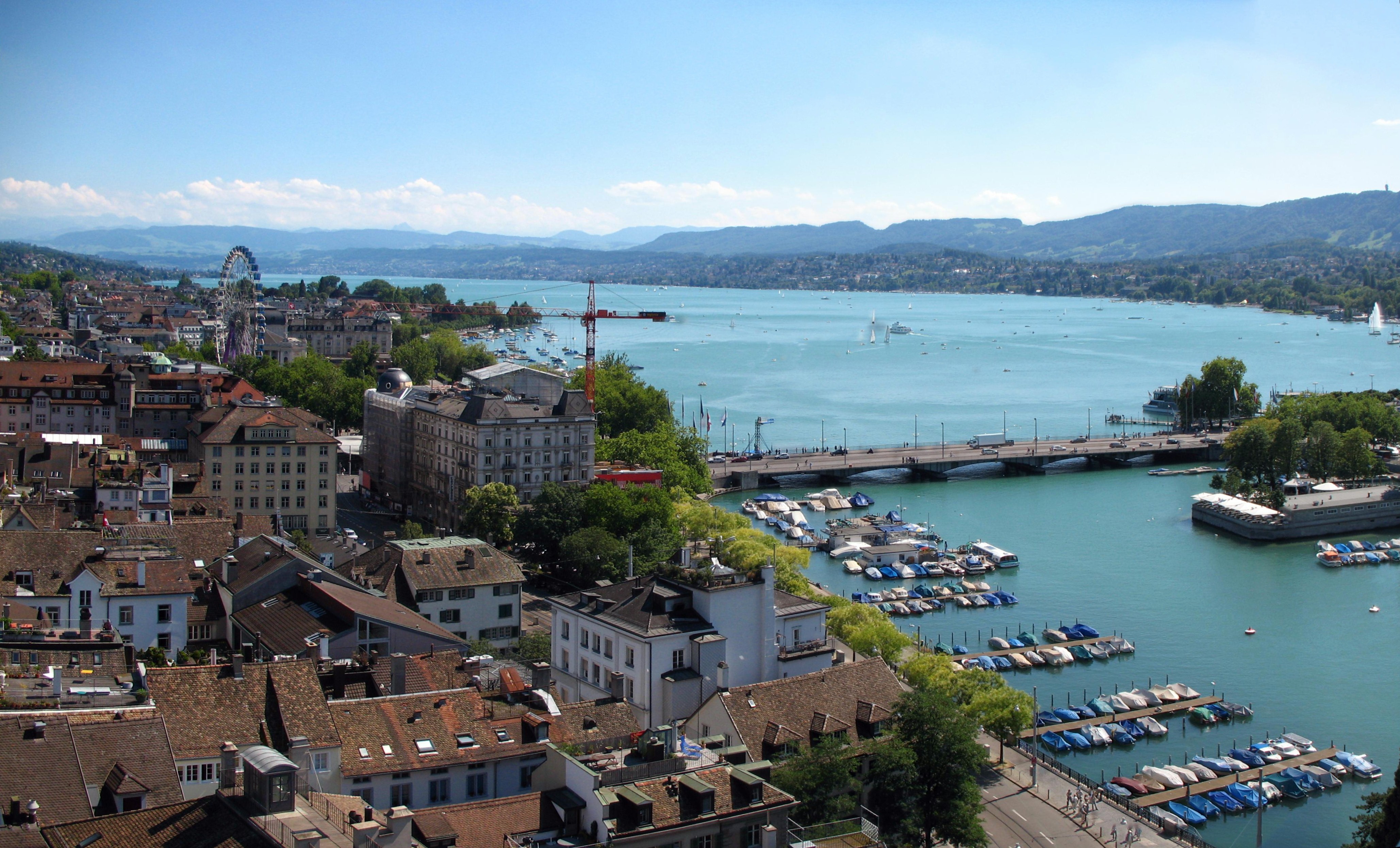 7380-7381 - Zürich - View from Grossmünster