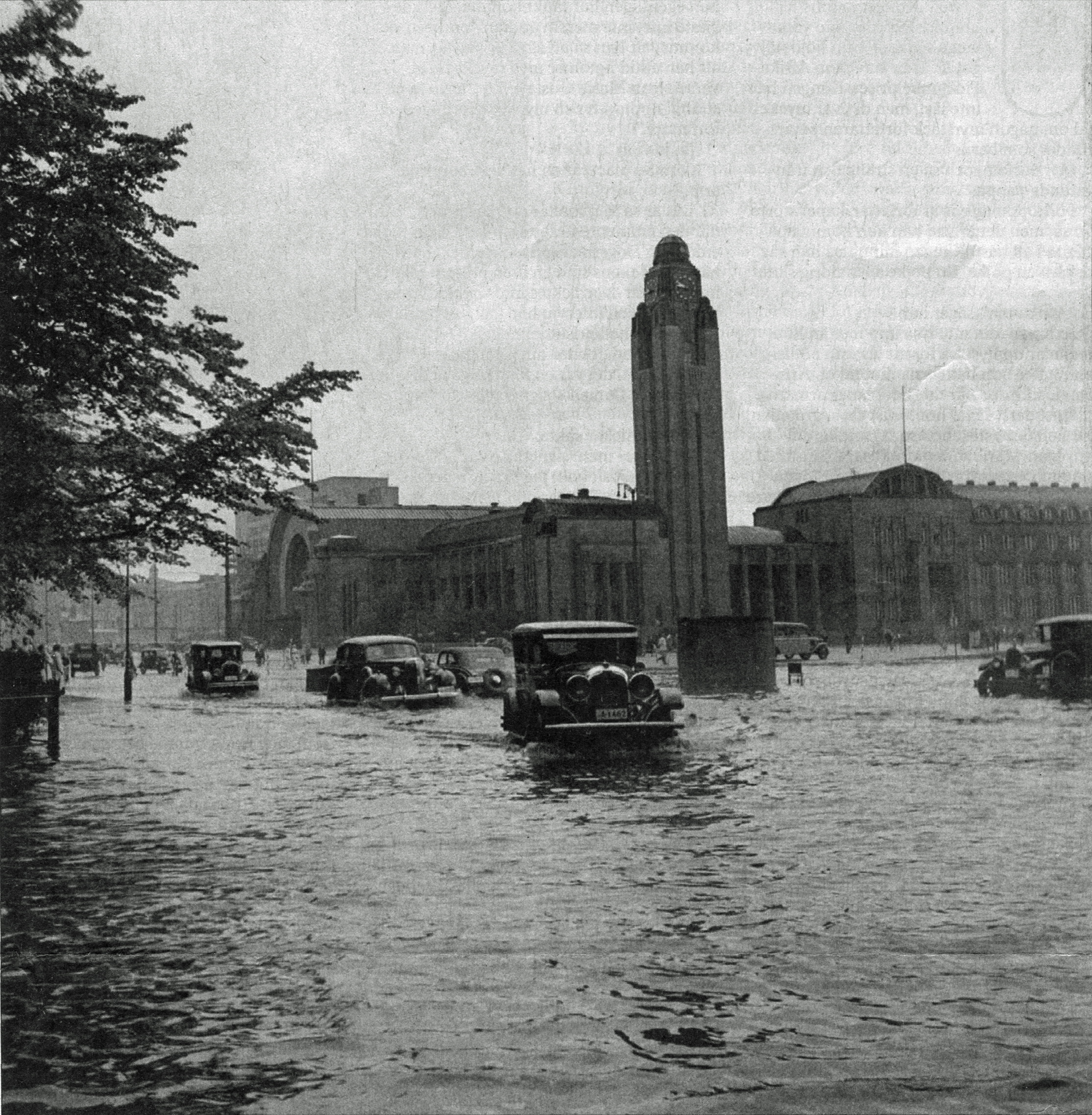 Översvämning i Helsingfors