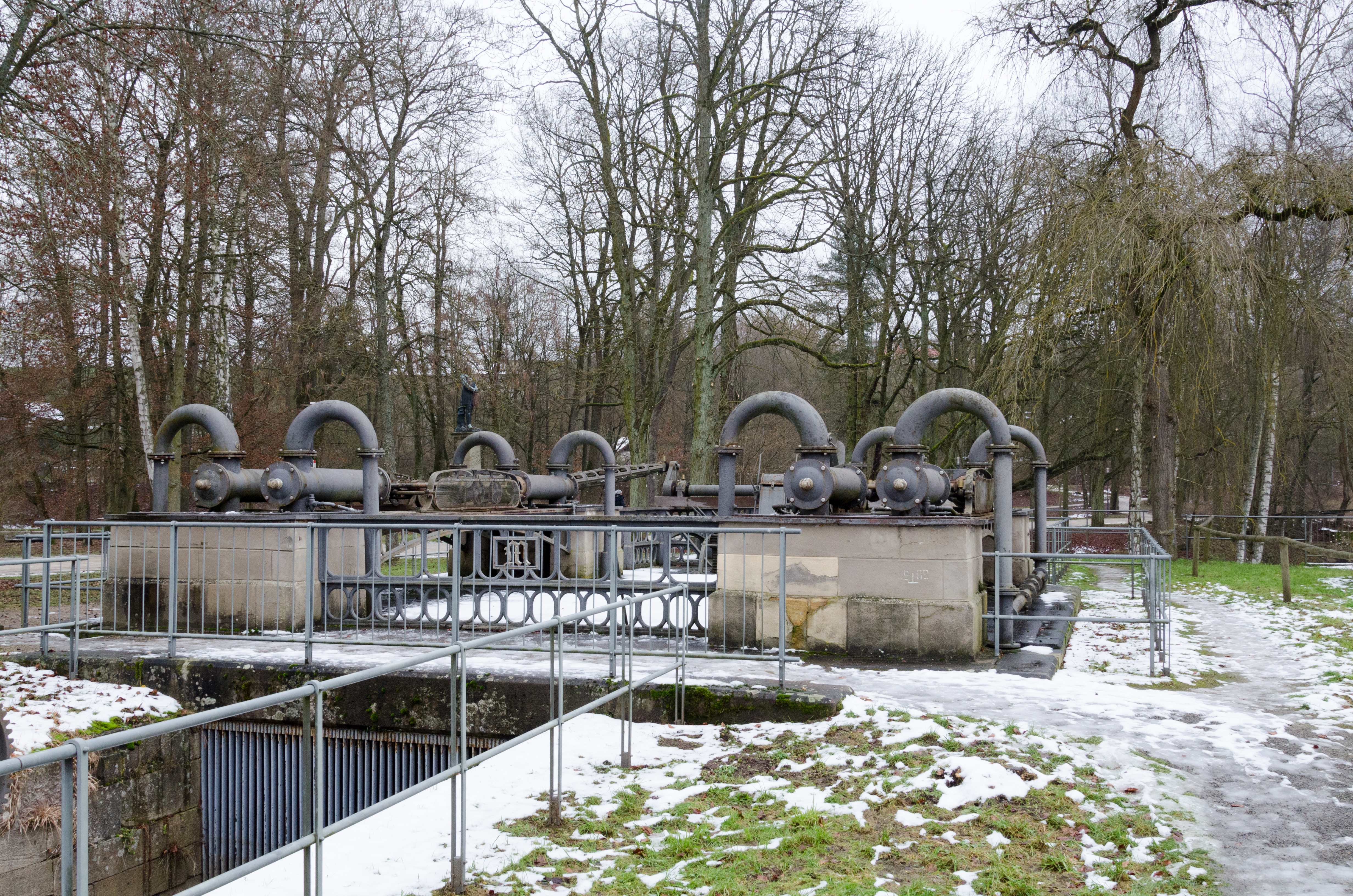 Bad Kissingen, Hausen, Untere Saline, Pumpwerk Freiturbine-006