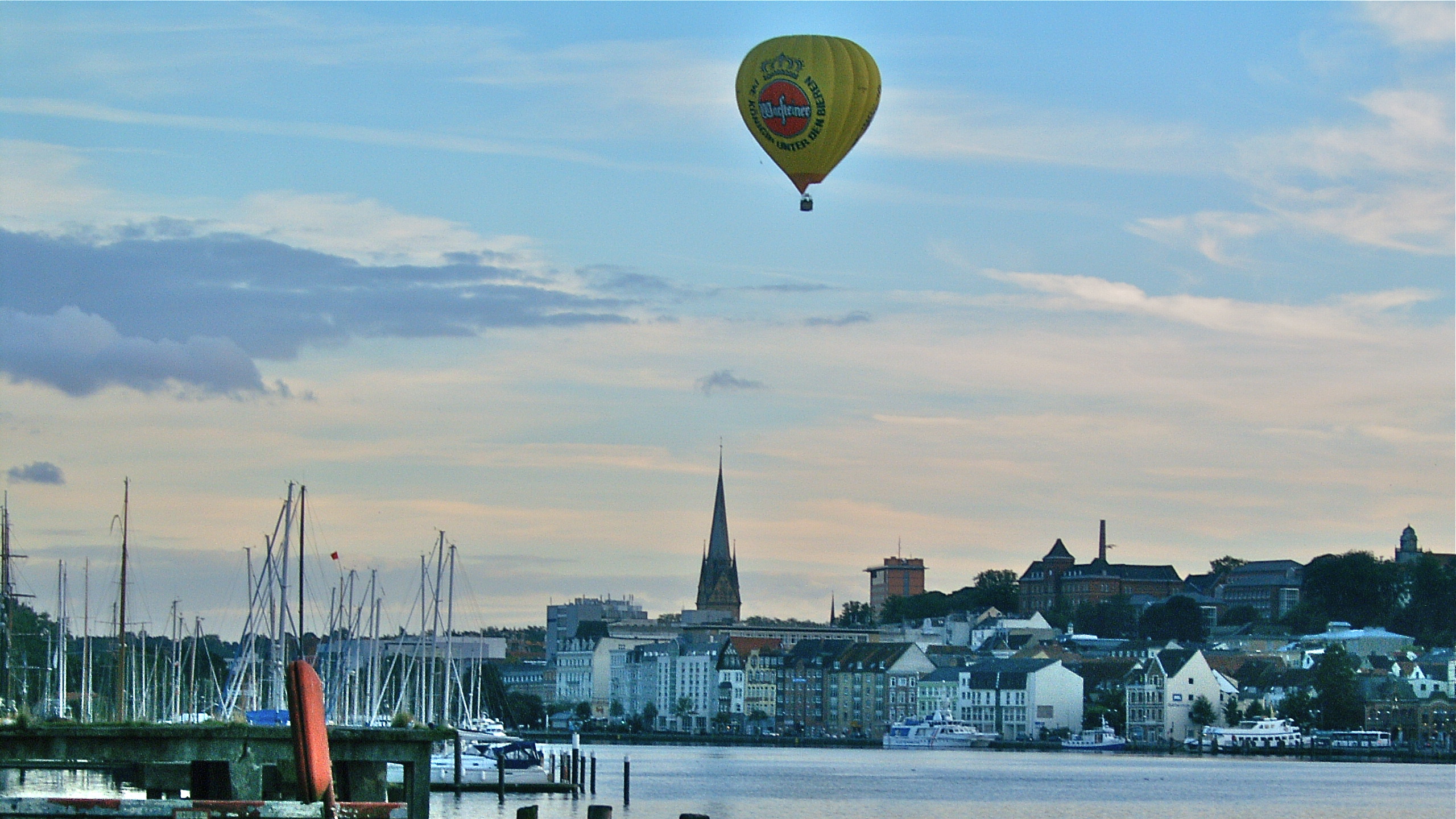 Ballonfahrt über Flensburg - panoramio