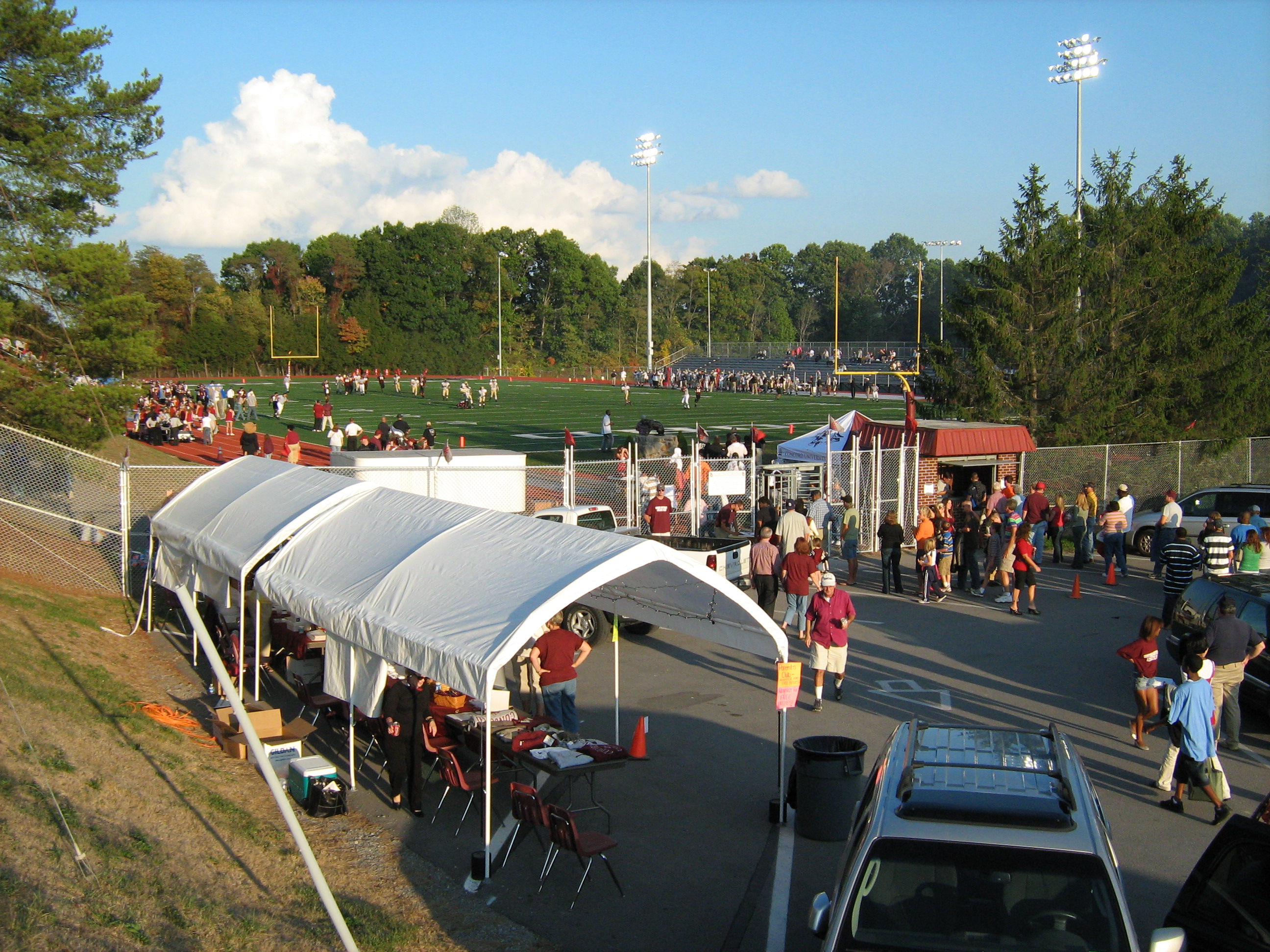 ConcordUniversityFootballFieldGame