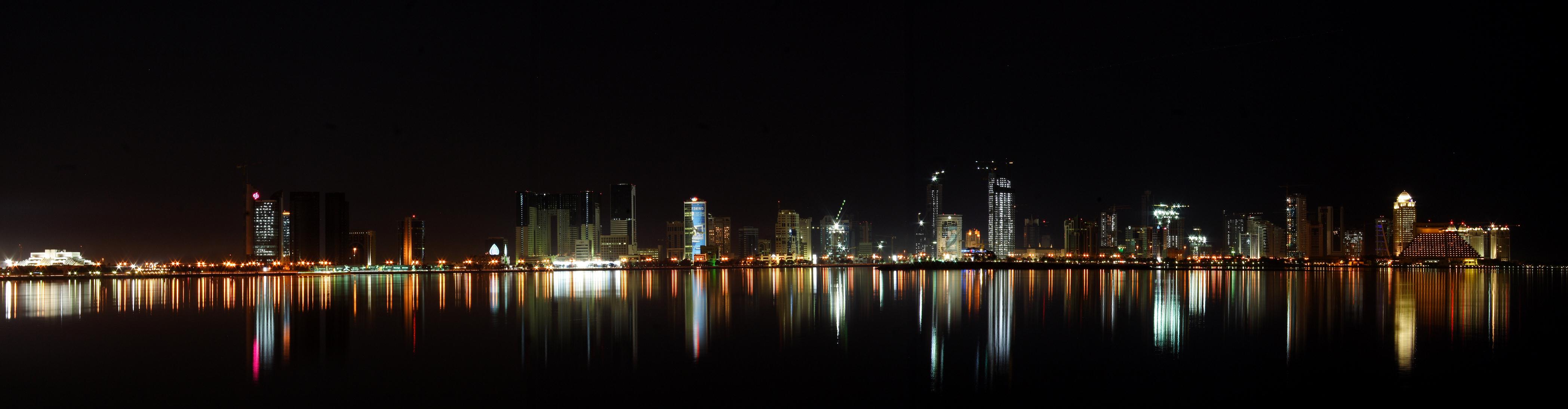 Doha Panoramic Night