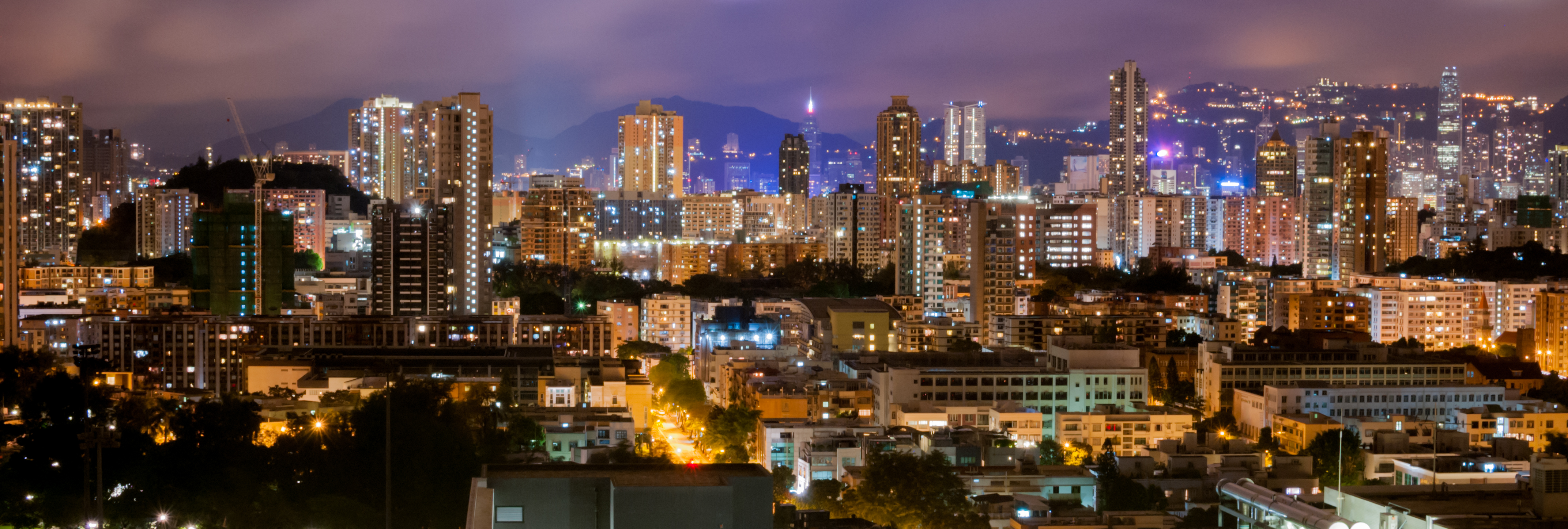 Hong Kong in the night 4