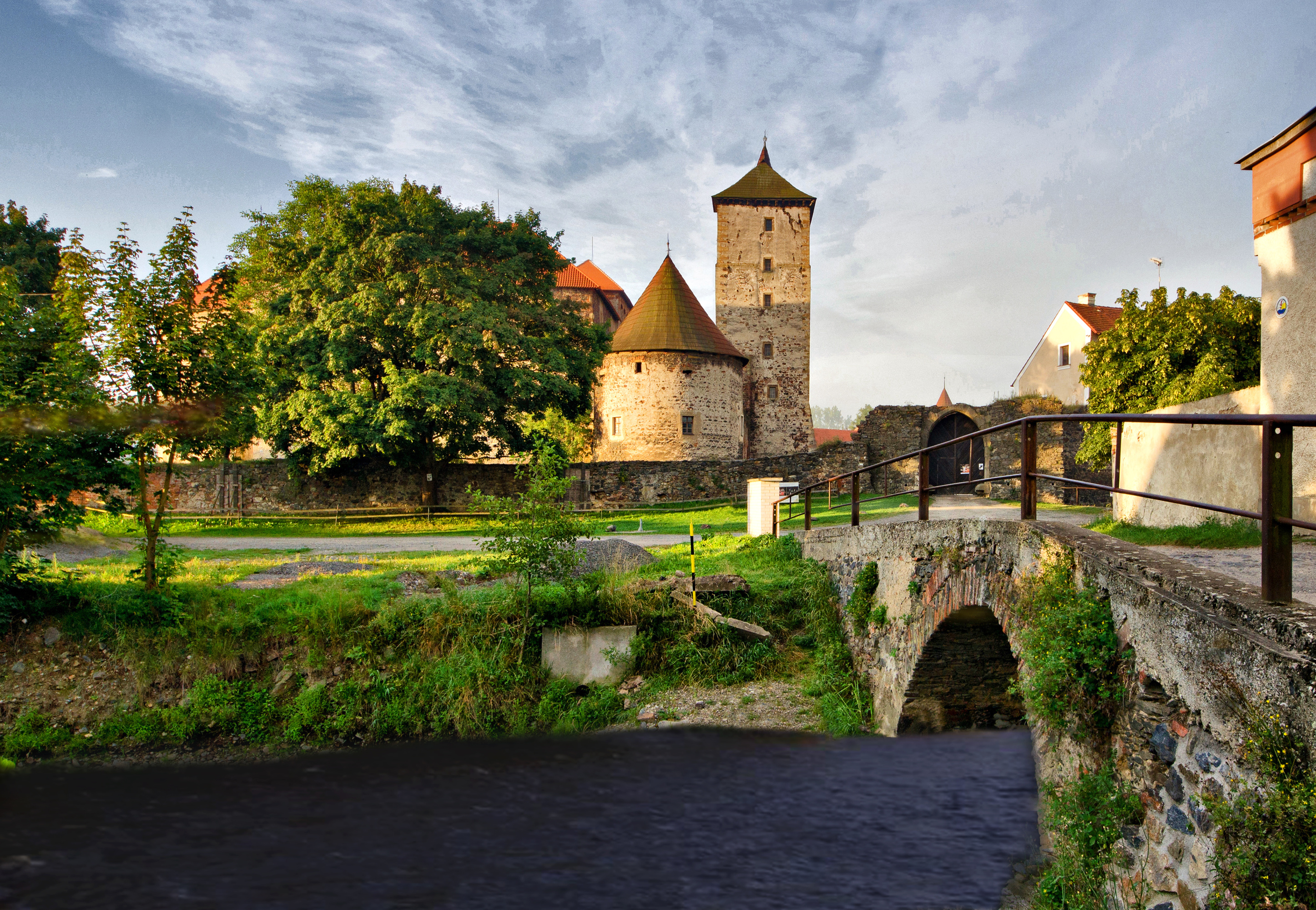 Hrad Švihov od severu