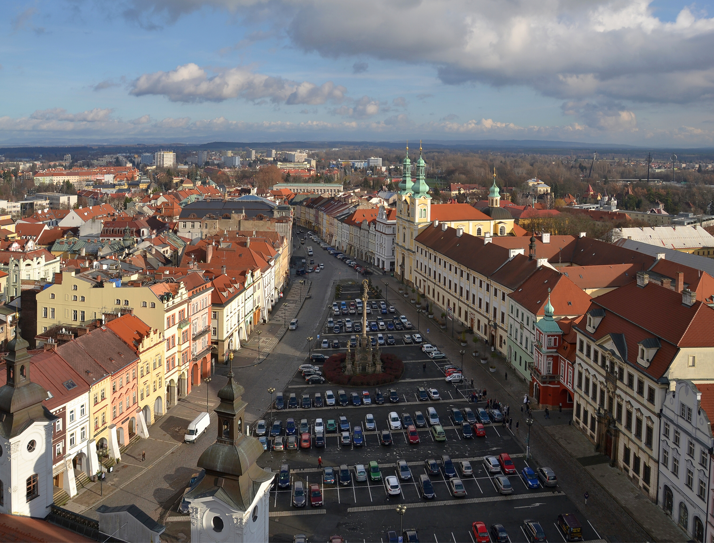 Hradec Králové (Königgrätz) - Velké náměstí