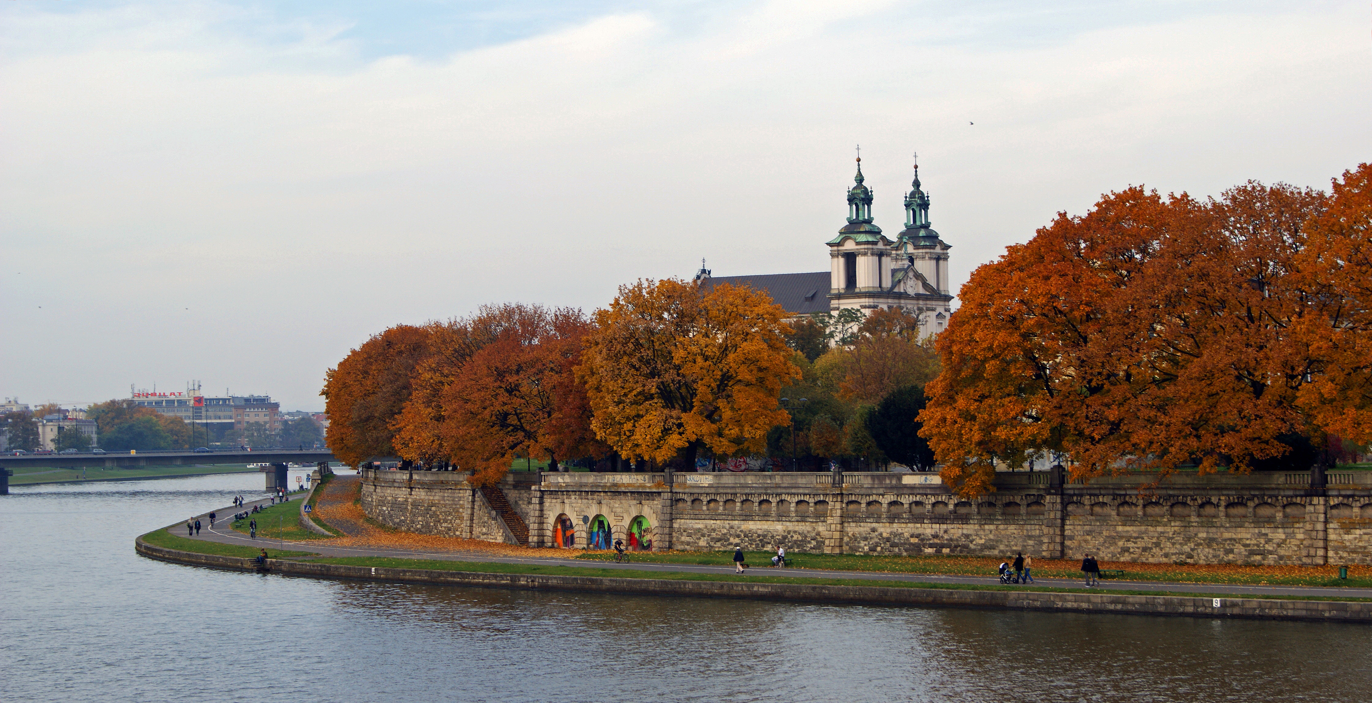 Inflancki boulevard, Krakow, Poland