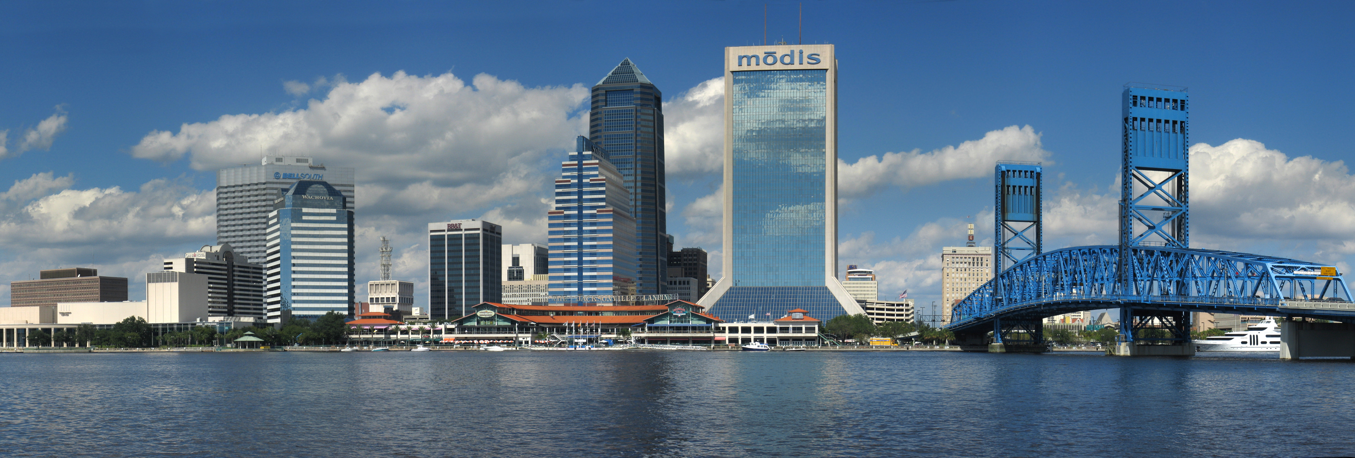 Jacksonville Skyline Panorama 2
