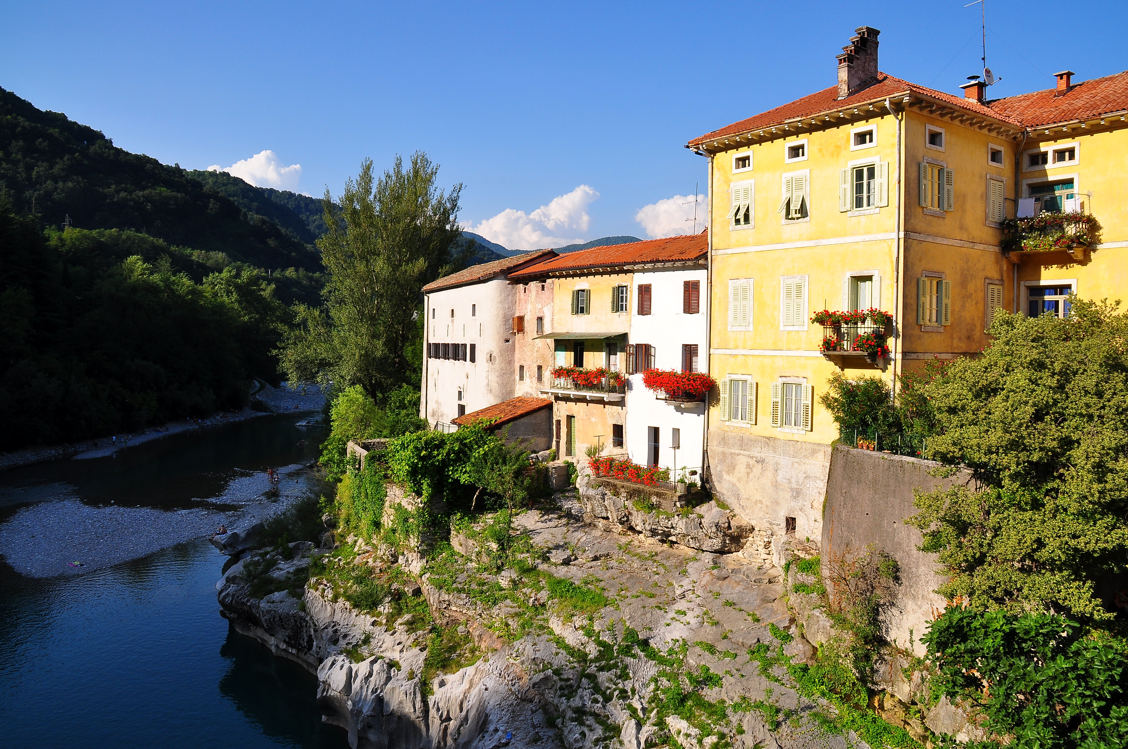 Kanal ob Soci am Fluss 17072009 55