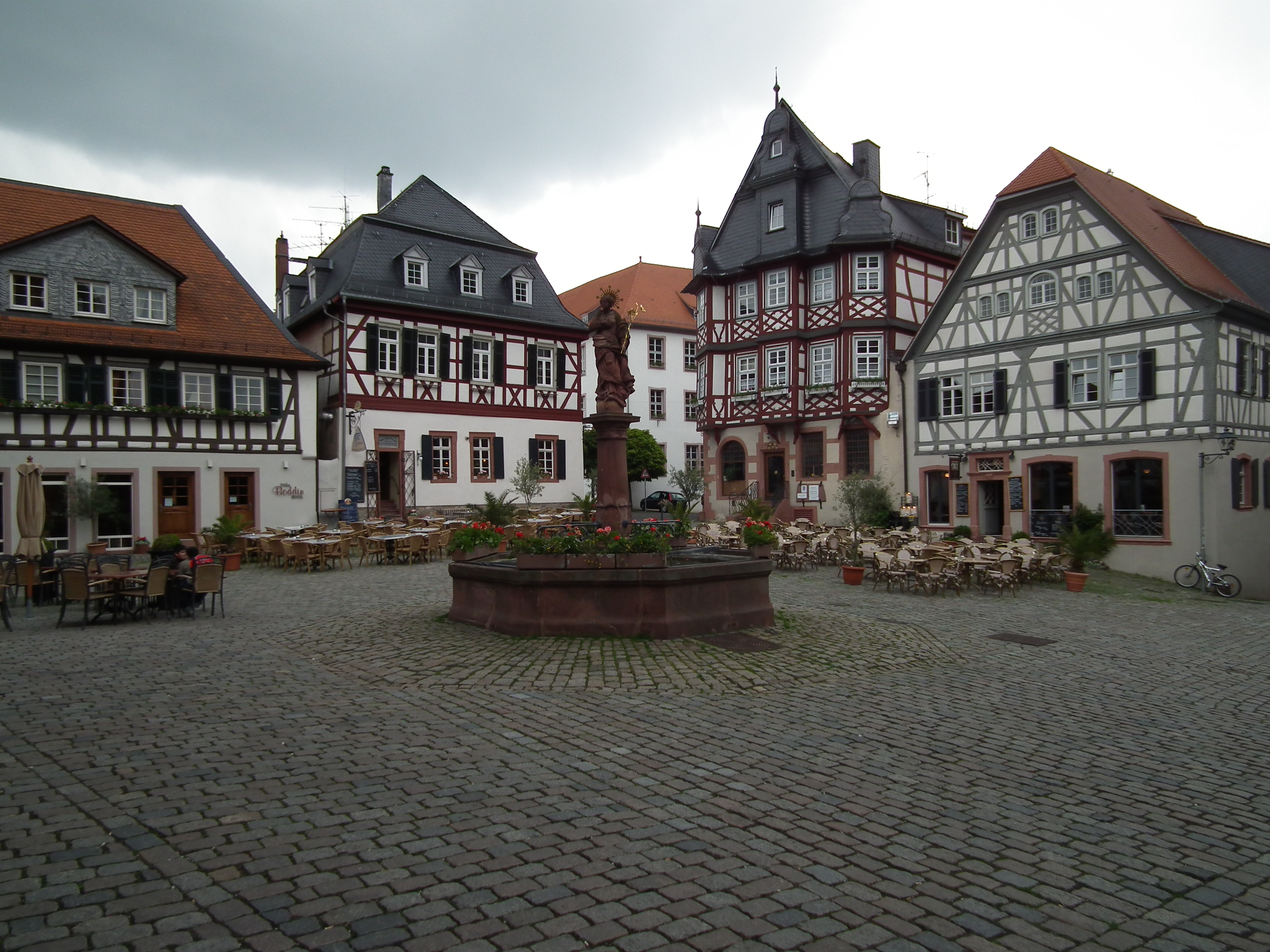 Marktbrunnen Marktplatz Heppenheim