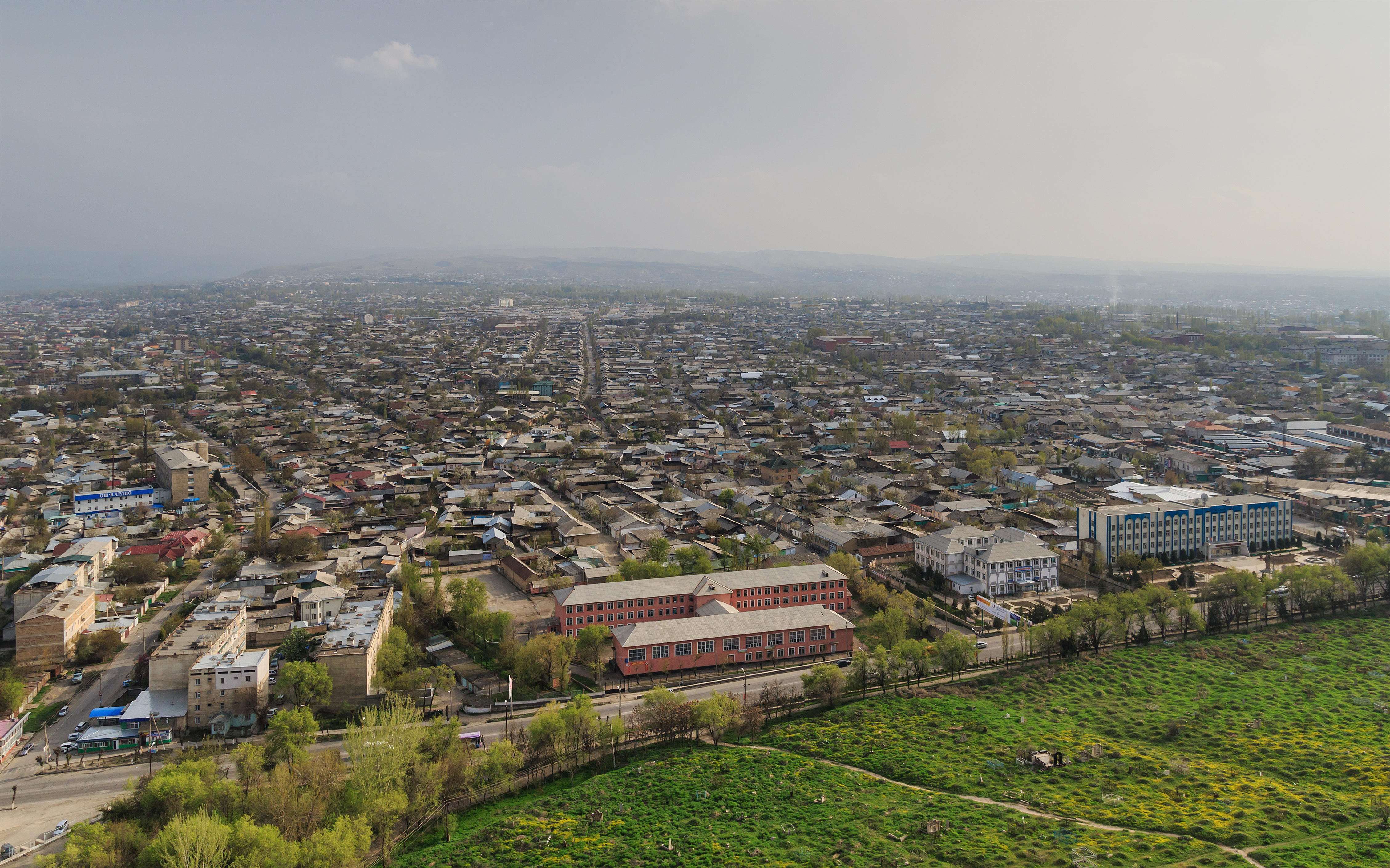 Osh 03-2016 img26 view from Sulayman Mountain