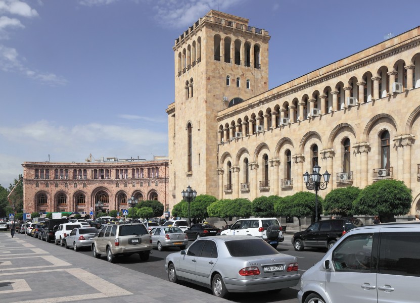 2014 Erywań, Budynek Ministerstwa Spraw Zagranicznych Armenii (11)