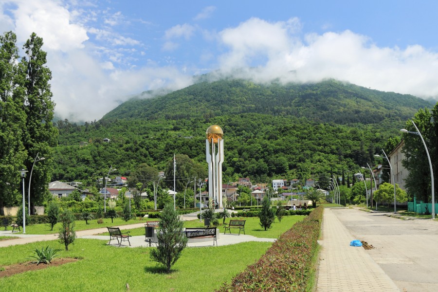 2014 Gagra, Park Pamięci (01)
