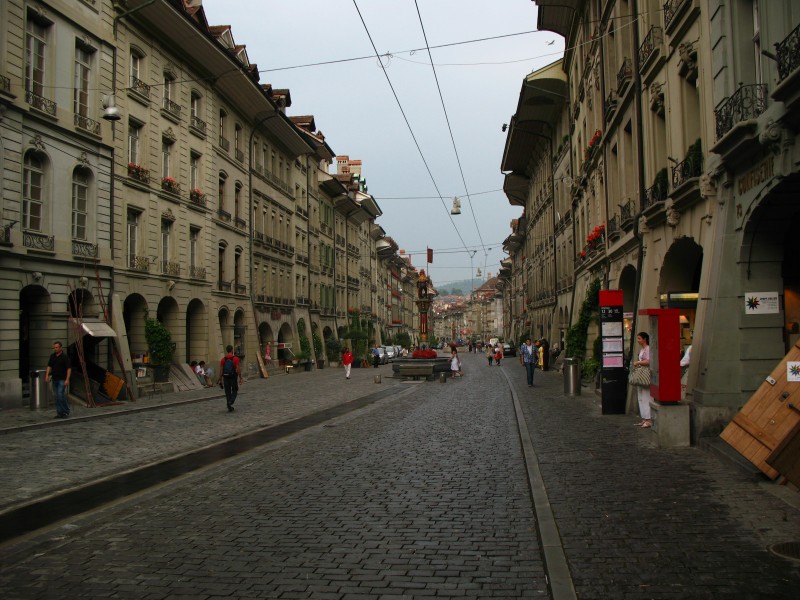 4584 - Bern - Zähringerbrunnen am Kramgasse