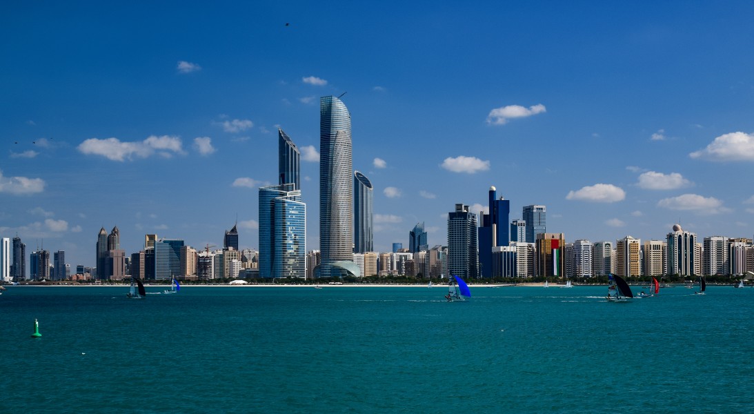 Abu dhabi skylines 2014