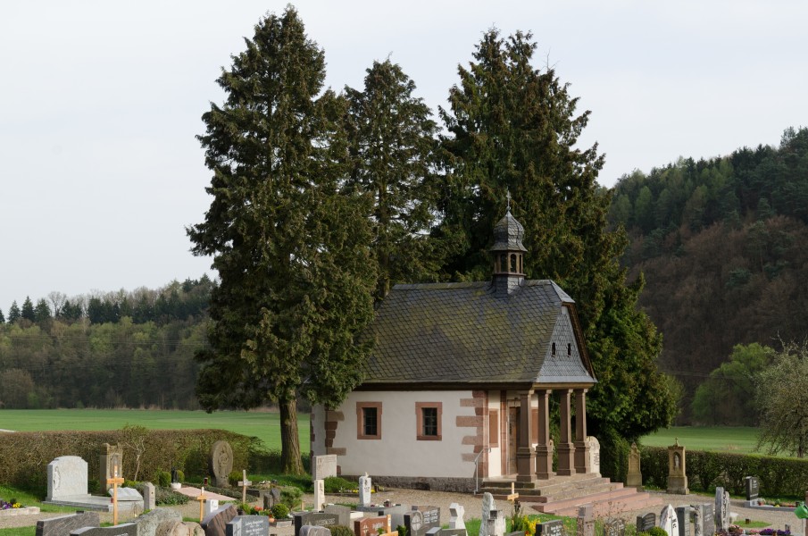 Bad Bocklet, Aschach, Herrnfeld, Friedhof, 002