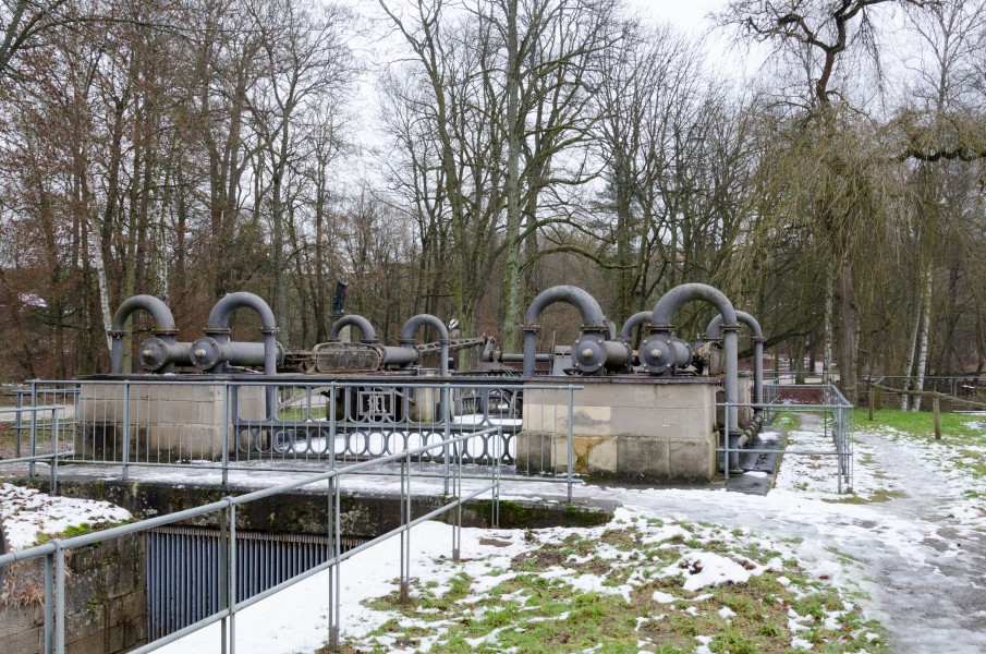 Bad Kissingen, Hausen, Untere Saline, Pumpwerk Freiturbine-006