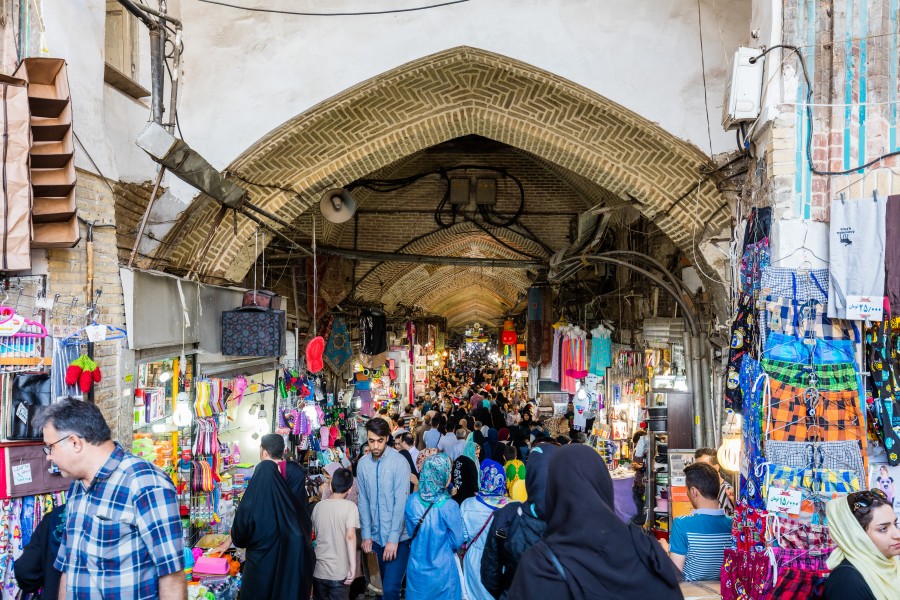 Bazaar de Teherán, Teherán, Irán, 2016-09-17, DD 45