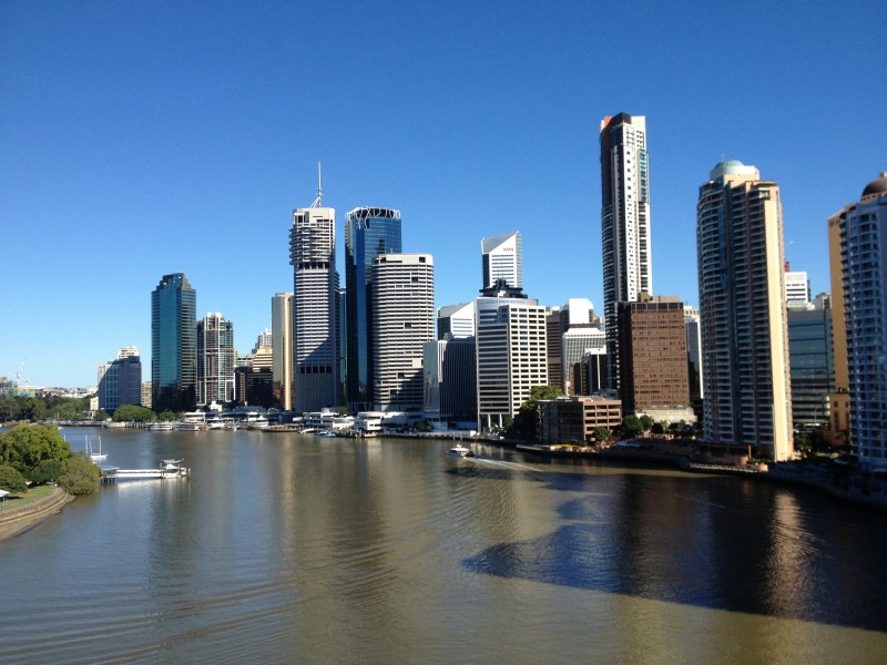 Brisbane skyline 05.2013