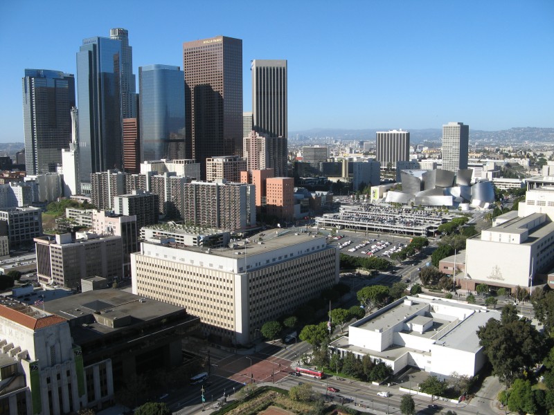 Bunker Hill Downtown Los Angeles