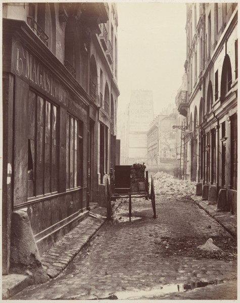 Charles Marville, Rue Estienne, de la rue Boucher, 1862–65