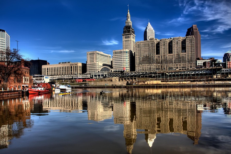 Cleveland's reflection
