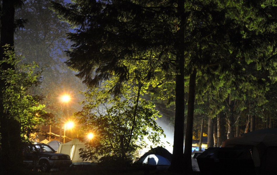 Cultus Lake campsite