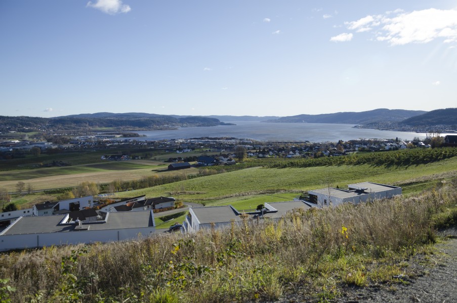 Drammensfjorden Lier oktober 2017