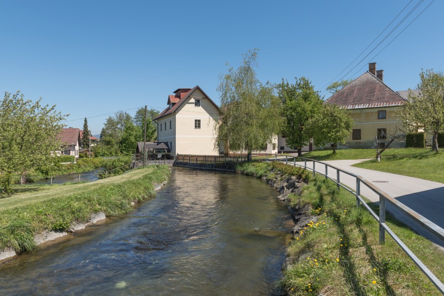 Ebenthal Oremusstrasse Glanfurt mit Ehart-Muehle vulgo Ambrusch 30042016 1810