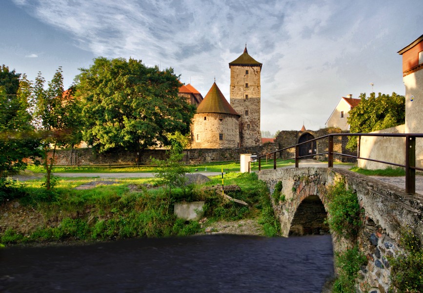 Hrad Švihov od severu