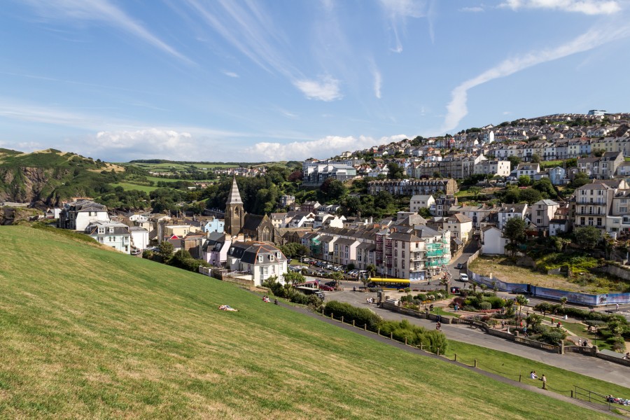 Ilfracombe (Devon, UK), Capstone Hill -- 2013 -- 1801