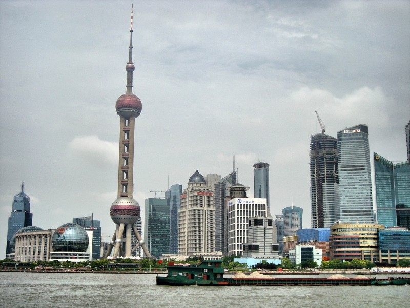 International Pearl Tower -From The Bund-Shanghai -China - panoramio