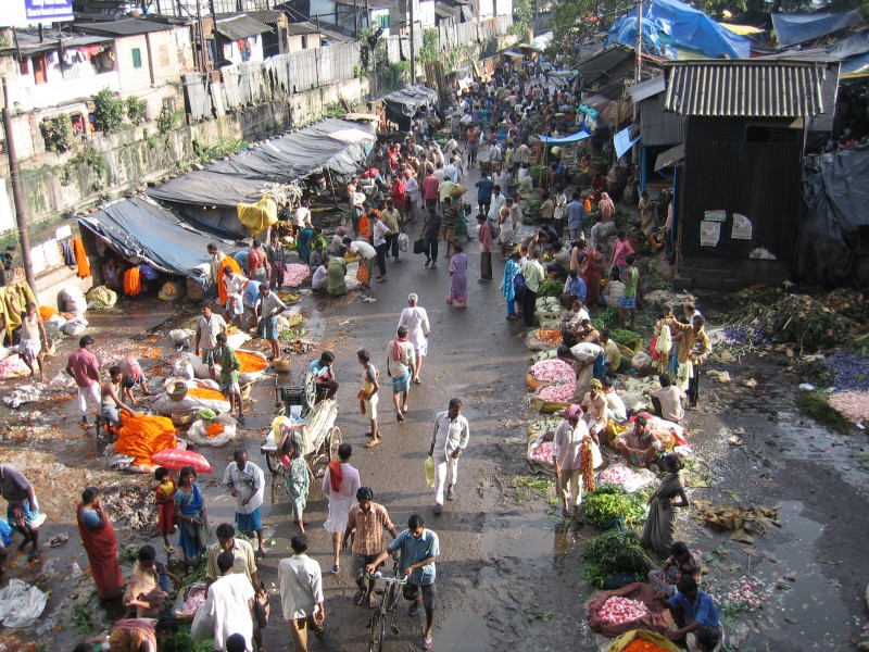 Kolkata Flowermarket